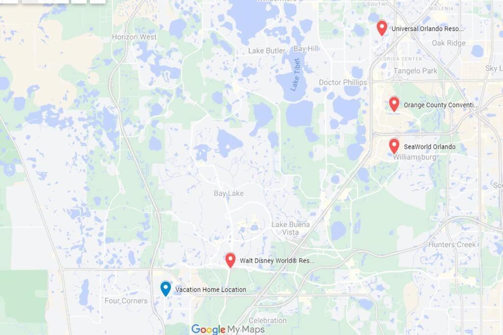 The Marvel Mansion 5Br Pool Home Near Disney World Orlando Exterior foto