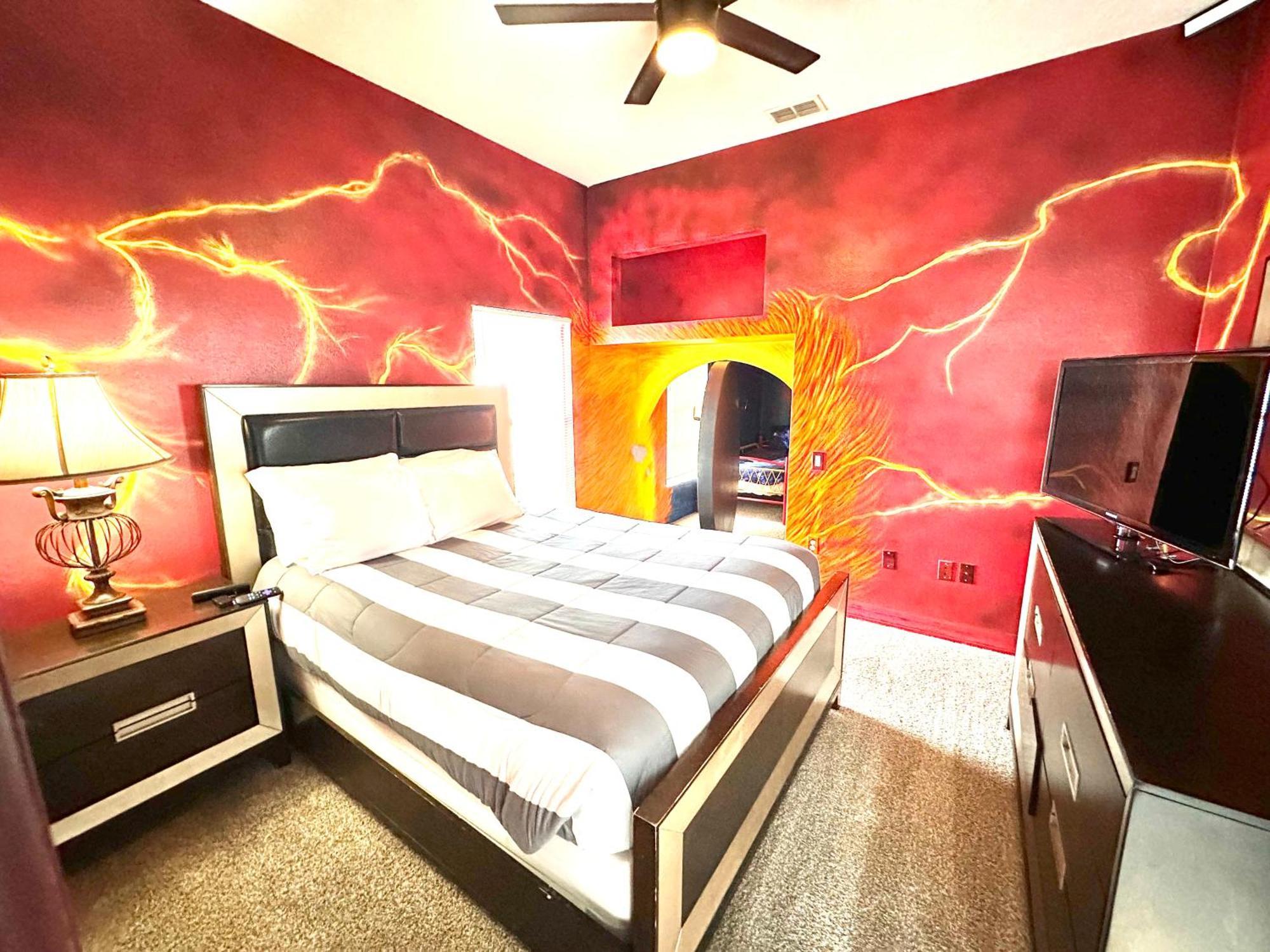 The Marvel Mansion 5Br Pool Home Near Disney World Orlando Zimmer foto